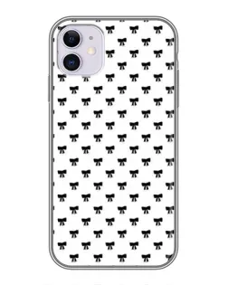 Чохол для iPhone 11 з картинкою «Міні-бантики»