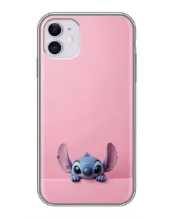 Чехол для iPhone 11 с картинкой «Stitch выглядывает»