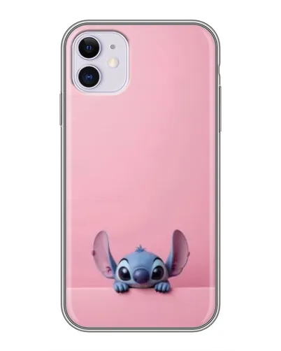 Чехол для iPhone 11 с картинкой «Stitch выглядывает»