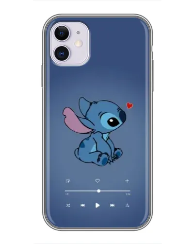 Чехол для iPhone 11 с картинкой «Музыкальный Stitch»