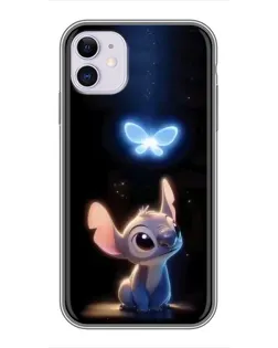 Чехол для iPhone 11 с картинкой «Сияющий Стич»