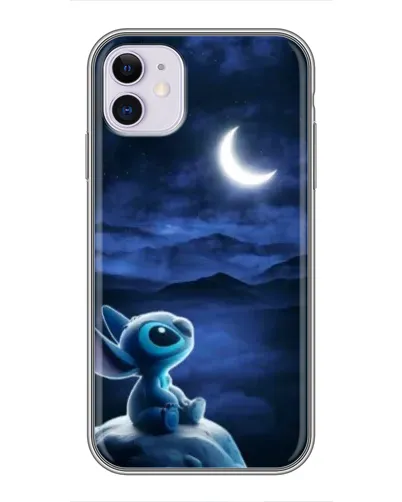 Чехол для iPhone 11 с картинкой «Лунная ночь Стича»