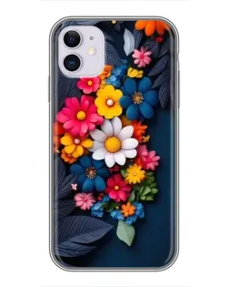 Чохол для iPhone 11 з картинкою «Квіткова феєрія»