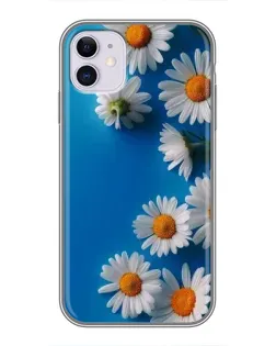 Чохол для iPhone 11 з картинкою «Білосніжні маргаритки»
