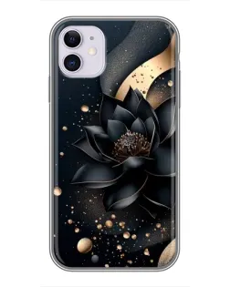 Чохол для iPhone 11 з картинкою «Чорний лотос»