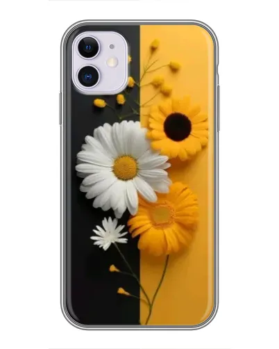Чохол для iPhone 11 з картинкою «Соняшник та ромашка» Чохол для iPhone 11 з картинкою «Соняшник та ромашка»