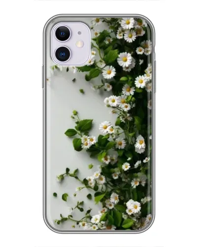 Чохол для iPhone 11 з картинкою «Гілка дрібних білих квітів» Чохол для iPhone 11 з картинкою «Гілка дрібних білих квітів»