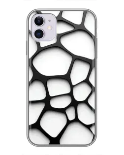 Чохол для iPhone 11 з картинкою «Біла об'ємна сітка» Чохол для iPhone 11 з картинкою «Біла об'ємна сітка»