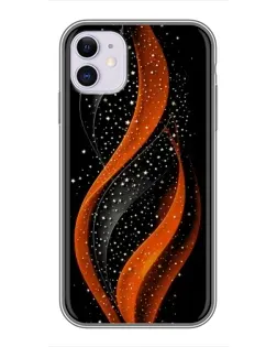 Чехол для iPhone 11 с картинкой «Огненная звездная волна»