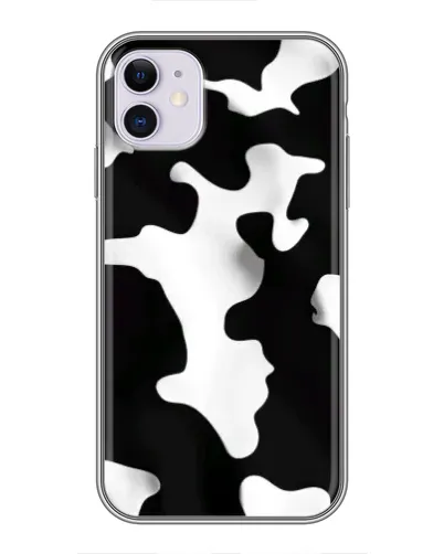 Чехол для iPhone 11 с картинкой «Черно-белое пятно» Чехол для iPhone 11 с картинкой «Черно-белое пятно»