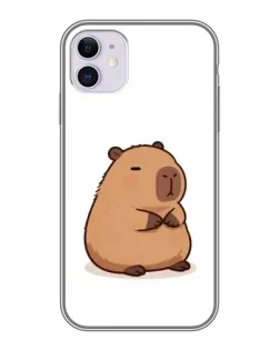 Чохол для iPhone 11 з картинкою «Товстенька капібара»