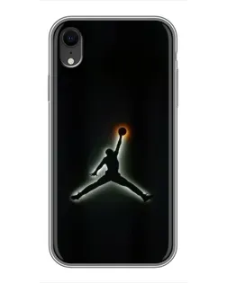 Чохол для iPhone Xr з картинкою «Jordan Gradient Logo»