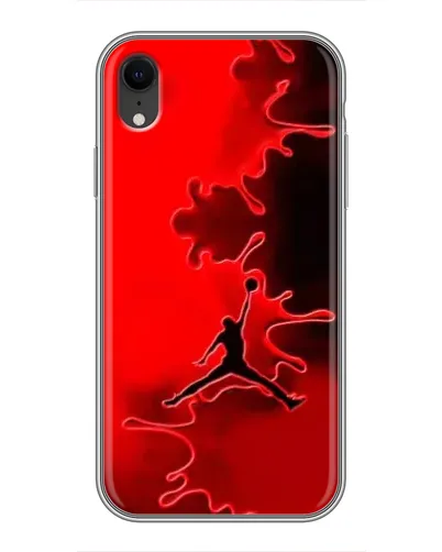 Чохол для iPhone Xr з картинкою «Jordan Red Smoke» Чохол для iPhone Xr з картинкою «Jordan Red Smoke»