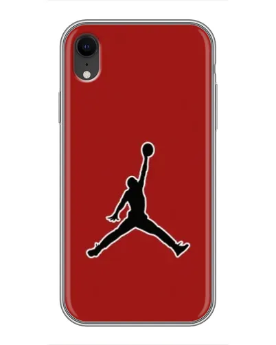 Чохол для iPhone Xr з картинкою «Jordan Red Back» Чохол для iPhone Xr з картинкою «Jordan Red Back»