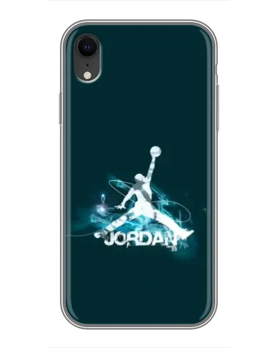 Чохол для iPhone Xr з картинкою «Jordan Blue Fire» Чохол для iPhone Xr з картинкою «Jordan Blue Fire»