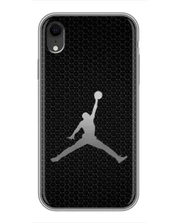 Чохол для iPhone Xr з картинкою «Jordan Dark Carbon»