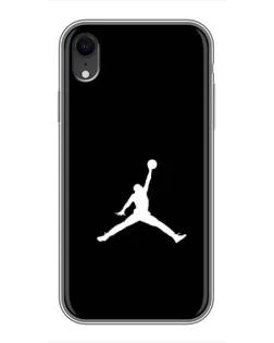 Чохол для iPhone Xr з картинкою «Jordan Silhouette»