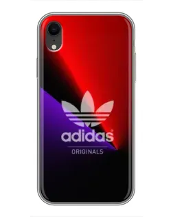 Чехол для iPhone Xr с картинкой «Adidas Red Neon» Чехол для iPhone Xr с картинкой «Adidas Red Neon»