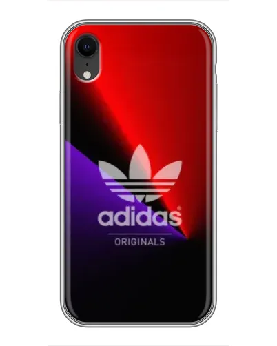 Чохол для iPhone Xr з картинкою «Adidas Red Neon» Чохол для iPhone Xr з картинкою «Adidas Red Neon»