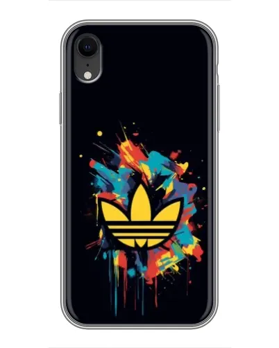 Чохол для iPhone Xr з картинкою «Adidas Splash» Чохол для iPhone Xr з картинкою «Adidas Splash»