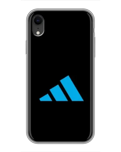 Чохол для iPhone Xr з картинкою «Adidas Cyan Logo» Чохол для iPhone Xr з картинкою «Adidas Cyan Logo»