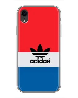 Чохол для iPhone Xr з картинкою «Adidas Retro Block»