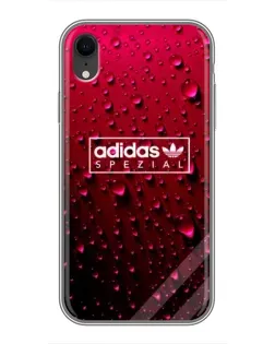 Чохол для iPhone Xr з картинкою «Adidas Gold Marble»
