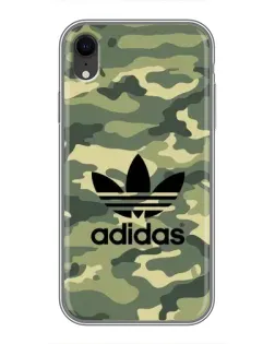 Чохол для iPhone Xr з картинкою «Мілітарі стиль Adidas»
