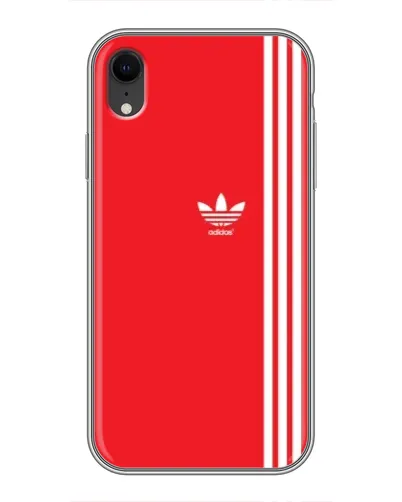 Чохол для iPhone Xr з картинкою «Червоний мінімалізм Adidas» Чохол для iPhone Xr з картинкою «Червоний мінімалізм Adidas»