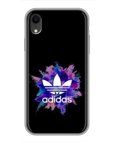Чохол для iPhone Xr з картинкою «Вибух фарб Adidas» Чохол для iPhone Xr з картинкою «Вибух фарб Adidas»