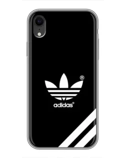 Чохол для iPhone Xr з картинкою «Adidas з діагональними смугами»