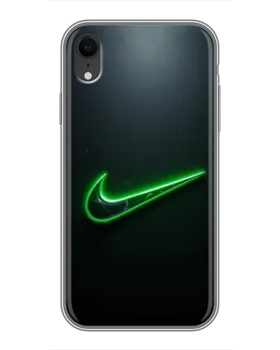 Чохол для iPhone Xr з картинкою «Неоновий контур Nike» Чохол для iPhone Xr з картинкою «Неоновий контур Nike»
