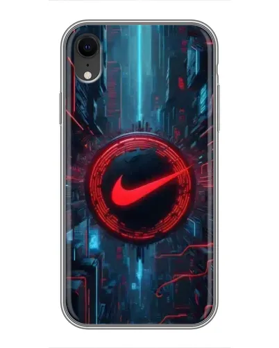 Чохол для iPhone Xr з картинкою «Техногенний стиль Nike» Чохол для iPhone Xr з картинкою «Техногенний стиль Nike»