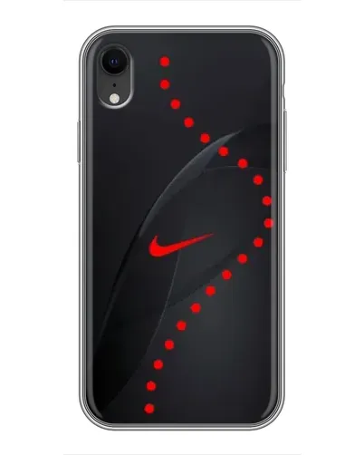 Чохол для iPhone Xr з картинкою «Абстрактний дизайн Nike» Чохол для iPhone Xr з картинкою «Абстрактний дизайн Nike»