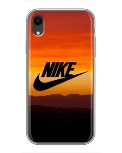 Чохол для iPhone Xr з картинкою «Nike — вечірній горизонт»