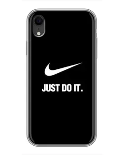 Чохол для iPhone Xr з картинкою «Класичний принт Nike»