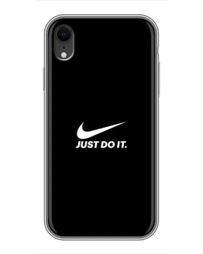 Чохол для iPhone Xr з картинкою «Мінімалізм від Nike» Чохол для iPhone Xr з картинкою «Мінімалізм від Nike»