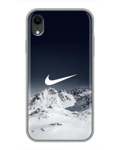 Чохол для iPhone Xr з картинкою «Nike — зимові гори» Чохол для iPhone Xr з картинкою «Nike — зимові гори»