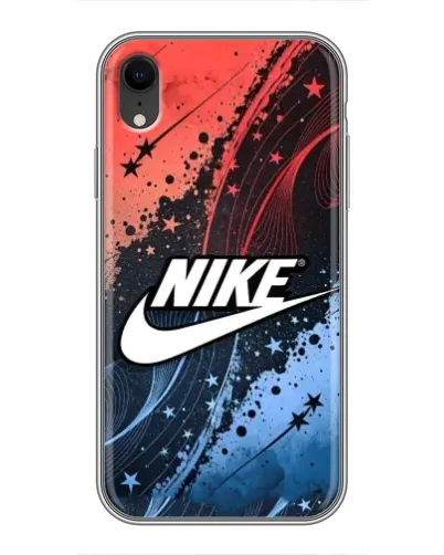 Чохол для iPhone Xr з картинкою «Градієнтний принт Найк» Чохол для iPhone Xr з картинкою «Градієнтний принт Найк»