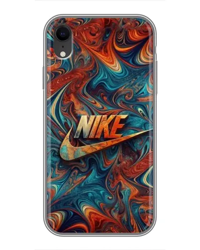 Чохол для iPhone Xr з картинкою «Nike в абстракції» Чохол для iPhone Xr з картинкою «Nike в абстракції»