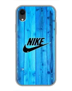 Чохол для iPhone Xr з картинкою «Блакитне дерево Nike»