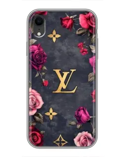 Чохол для iPhone Xr з картинкою «Квітковий Louis Vuitton»