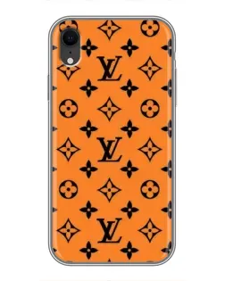 Чохол для iPhone Xr з картинкою «Помаранчевий стиль LV»