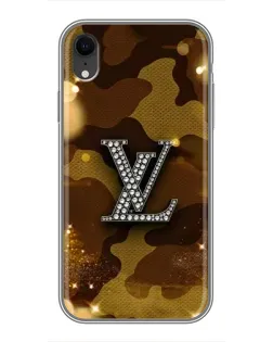 Чохол для iPhone Xr з картинкою «Камуфляжний Louis Vuitton»