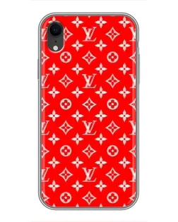 Чохол для iPhone Xr з картинкою «Яскравий паттерн LV»