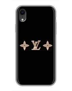 Чохол для iPhone Xr з картинкою «Louis Vuitton — мінімалізм»