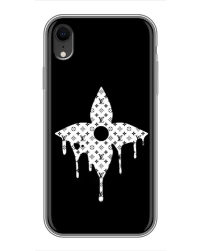 Чохол для iPhone Xr з картинкою «Квіткова монограма» Чохол для iPhone Xr з картинкою «Квіткова монограма»