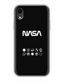 Чохол для iPhone Xr з картинкою «NASA — технічний принт»