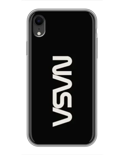 Чохол для iPhone Xr з картинкою «NASA — вертикальний логотип» Чохол для iPhone Xr з картинкою «NASA — вертикальний логотип»