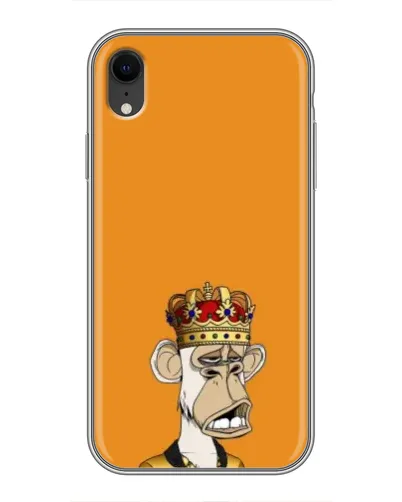Чохол для iPhone Xr з картинкою «Золота мавпа Bored Ape» Чохол для iPhone Xr з картинкою «Золота мавпа Bored Ape»